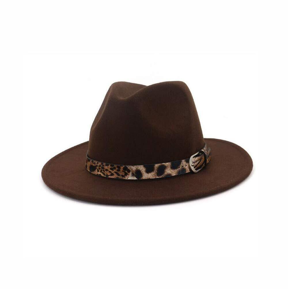 2498 Fashion Classic Unisex Wool Blend Wide Brim Felt Fedora Hats Panama